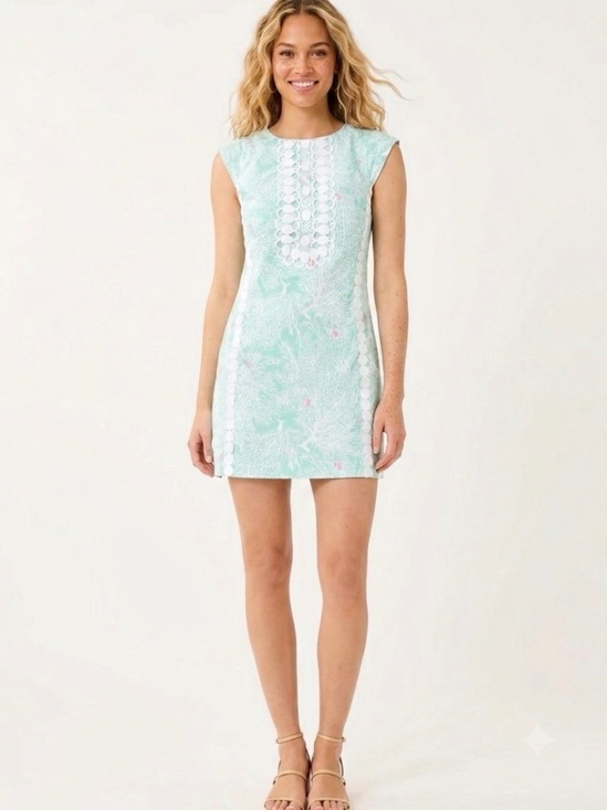 Lilly Pulitzer Dresses & Skirts - Lilly Pulitzer Rosalena Stretch Shift Dress Sz 2